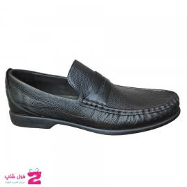 کفش کالج مردانه چرم طبیعی تبریز کد 2024