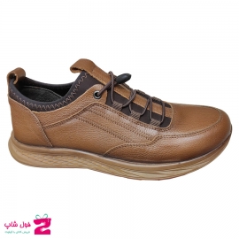 کفش مردانه اسپرت چرم طبیعی گاوی تبریز کد 2136