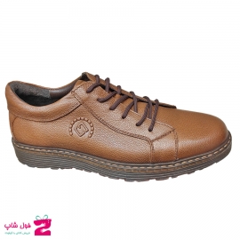 کفش مردانه اسپرت چرم طبیعی گاوی تبریز کد 2137