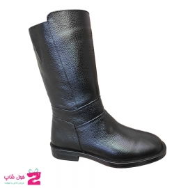 بوت زنانه مجلسی چرم طبیعی تبریز کد 2254