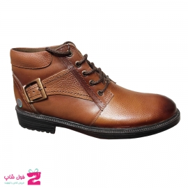 نیم بوت مردانه مجلسی چرم طبیعی  تبریز کد 2257