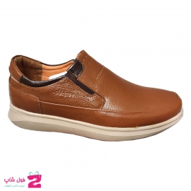 کفش طبی راحتی مردانه چرم طبیعی تبریز کد 2273
