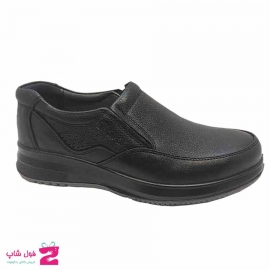 کفش طبی راحتی مردانه چرم طبیعی تبریز کد 2448