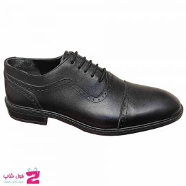 کفش مردانه مجلسی  چرم طبیعی گاوی  تبریز کد 2476