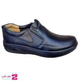 کفش مردانه مجلسی  بزرگ پا چرم طبیعی گاوی کد 2518