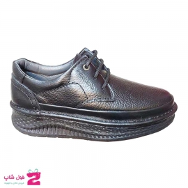 کفش مردانه طبی چرم طبیعی گاوی تبریز کد 2546