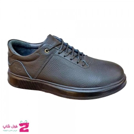 کفش اسپورت مردانه چرم طبیعی تبریز کد 2563