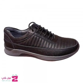 کفش اسپورت مردانه چرم طبیعی تبریز کد 2618
