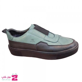 کفش اسپورت مردانه چرم طبیعی تبریز کد 2631