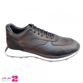 کفش اسپورت مردانه چرم طبیعی تبریز کد 2632