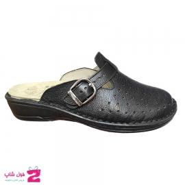 صندل طبی زنانه چرم طبیعی  گاوی تبریز کد 2680