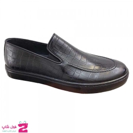 کفش مردانه طبی راحتی بزرگپا چرم طبیعی تبریز کد 2850