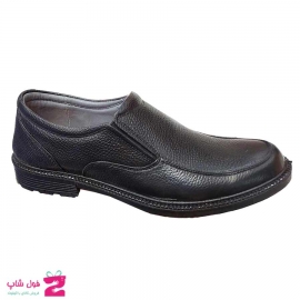 کفش مردانه مجلسی  بزرگ پا چرم طبیعی گاوی کد 2880