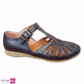 کفش تابستانی زنانه مجلسی چرم طبیعی تبریز کد 2989