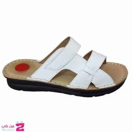 صندل طبی زنانه چرم طبیعی  گاوی تبریز کد 2998