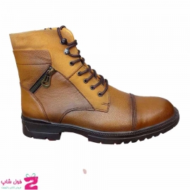 نیم بوت مردانه چرم طبیعی  تبریز کد 3130