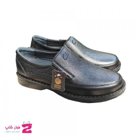 کفش طبی راحتی مردانه چرم طبیعی نگین تبریز کد 3256